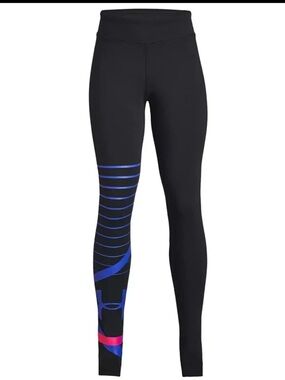 Under Armour L76130 Black Finale Knit Athletic Leggings  - M